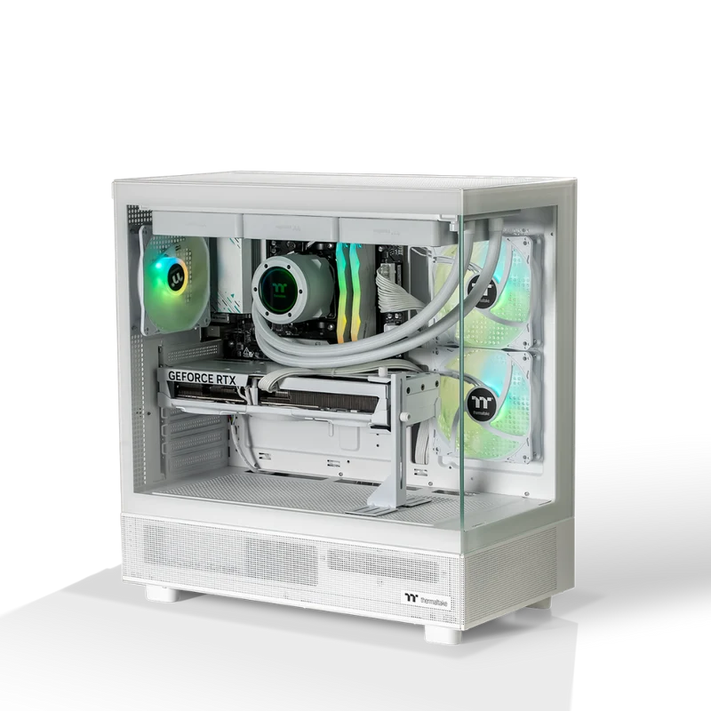 Thermaltake Horizon Xtreme V2 Snow Gaming Desktop PC (AMD 7800X3D / RTX 5080 / 32GB RAM)