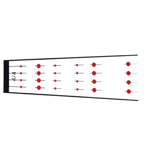 Axiom Violin Finger Guide Sticker 1/2 Size