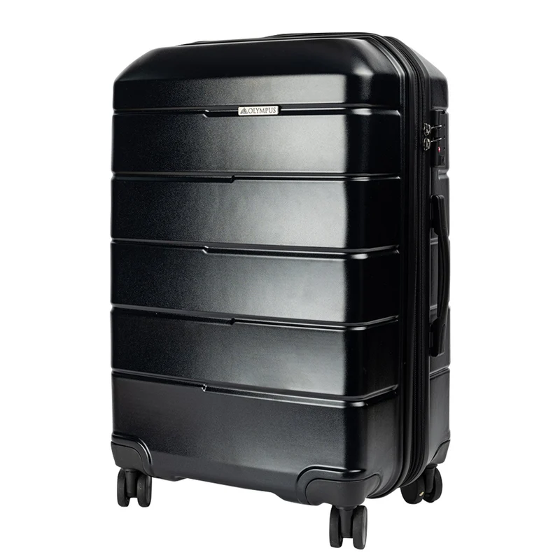 Olympus Artemis 24" Hard Shell Suitcase ABS+PC (Jet Black)