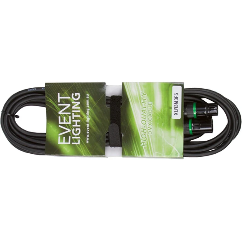 Event lighting XLR3M3F5 - 3-pin DMX Cable (5m)