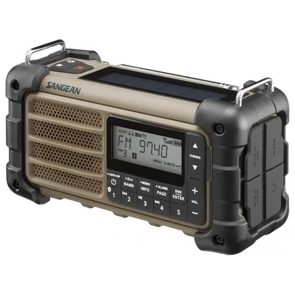 Sangean MMR-99 FM/AM Portable Radio (Desert Tan)