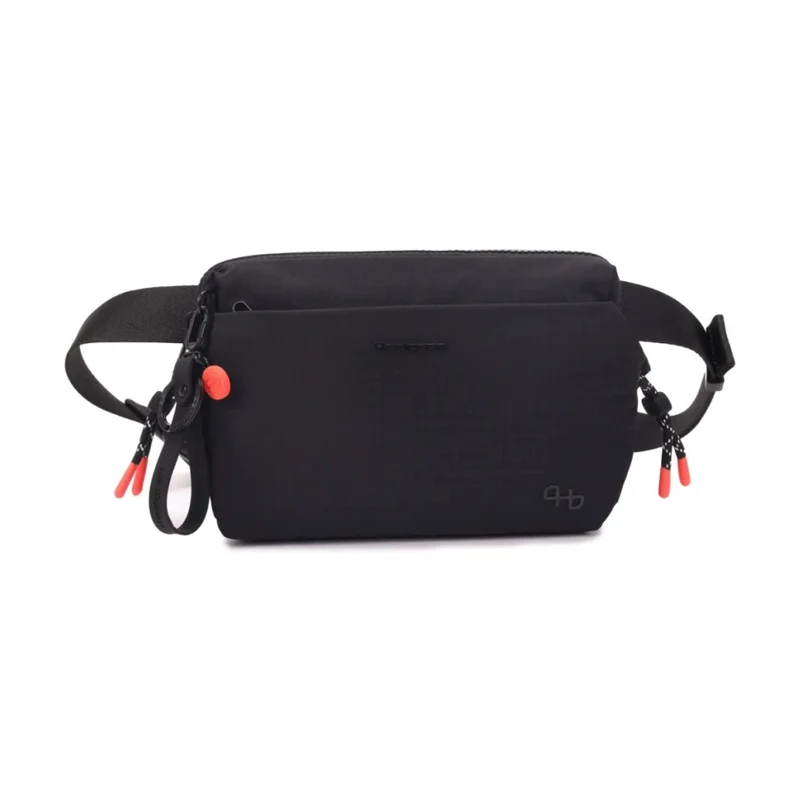 Hedgren JUN Travel Waistbag Bum Bag 2L Water Repellent Black