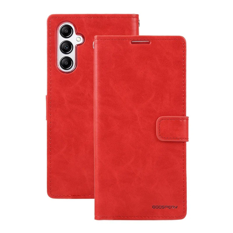 Goospery Bluemoon Diary for Samsung Galaxy A05S - Red
