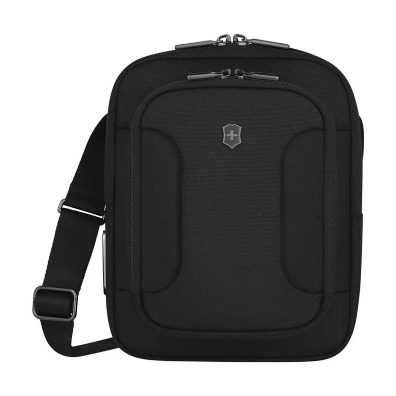 Victorinox Werks Traveler 7.0 Expandable 14" Laptop Crossbody Bag Black