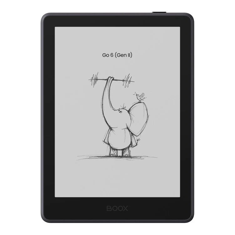 BOOX Go 6 (Gen II) 6" 300PPI Android eReader (Plum Black)