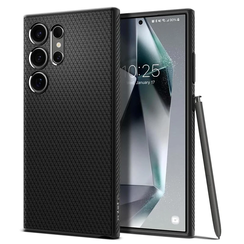 Spigen Samsung Galaxy S24 Ultra Liquid Air Case - Black
