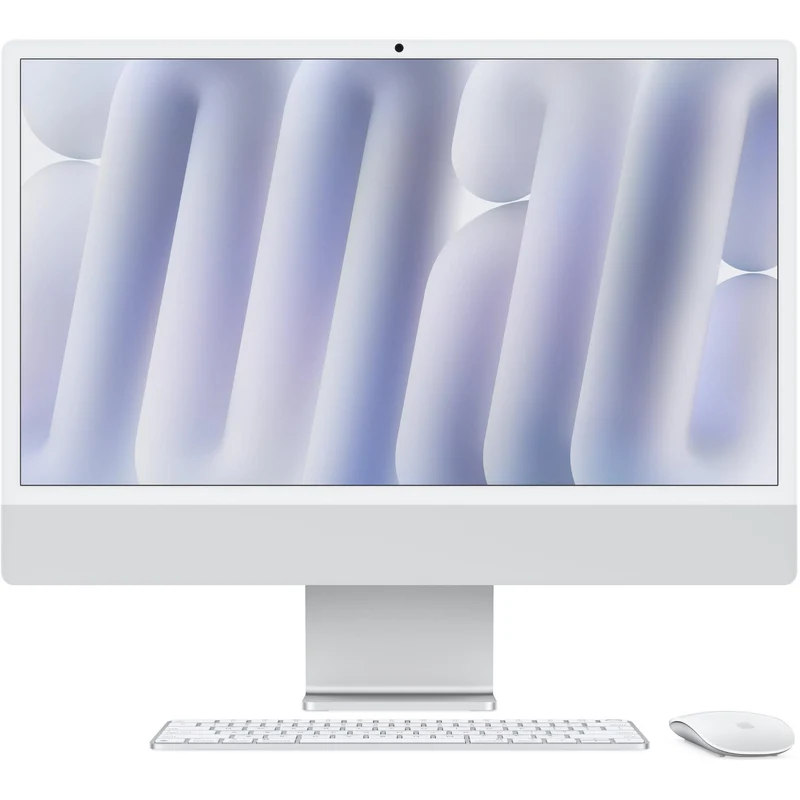 Apple iMac with Retina 4.5K Display 24-inch, M4 Chip 10-core 512GB/24GB (Silver)[2024]